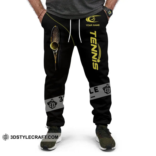 Unisex Clothing, Custom Tennis Jogger, Tennis Jogger Pants, Gift for Tennis Lovers style option 2