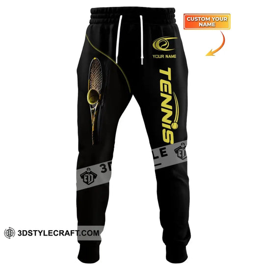Unisex Clothing, Custom Tennis Jogger, Tennis Jogger Pants, Gift for Tennis Lovers style option 1