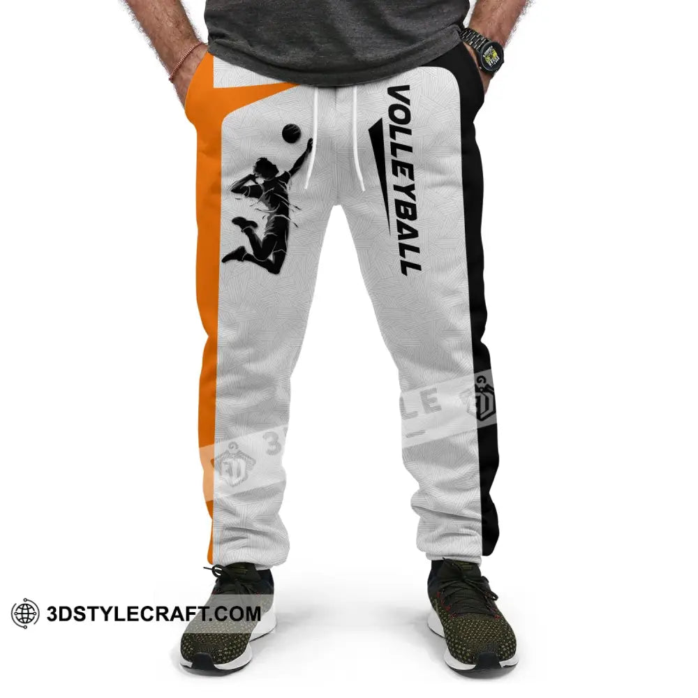 Unisex Clothing Custom Volleyball Jogger Pants Gift For Lovers