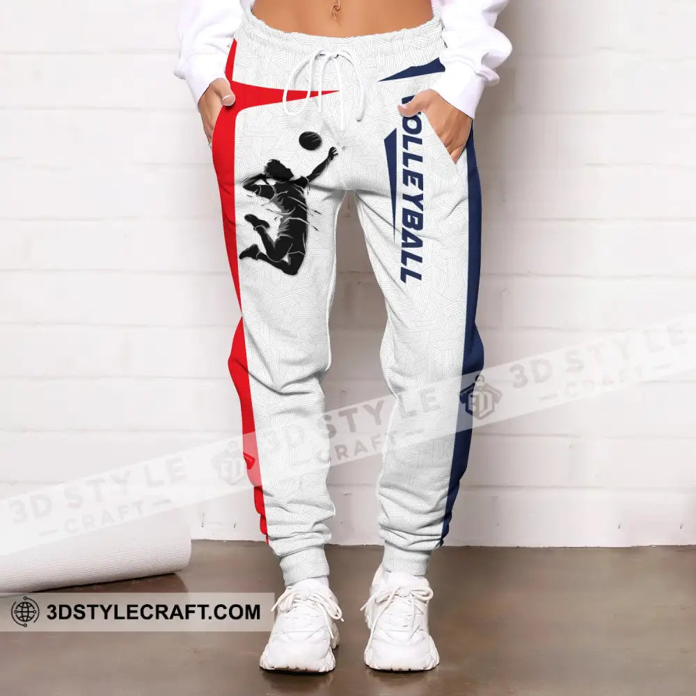 Unisex Clothing Custom Volleyball Jogger Pants Gift For Lovers