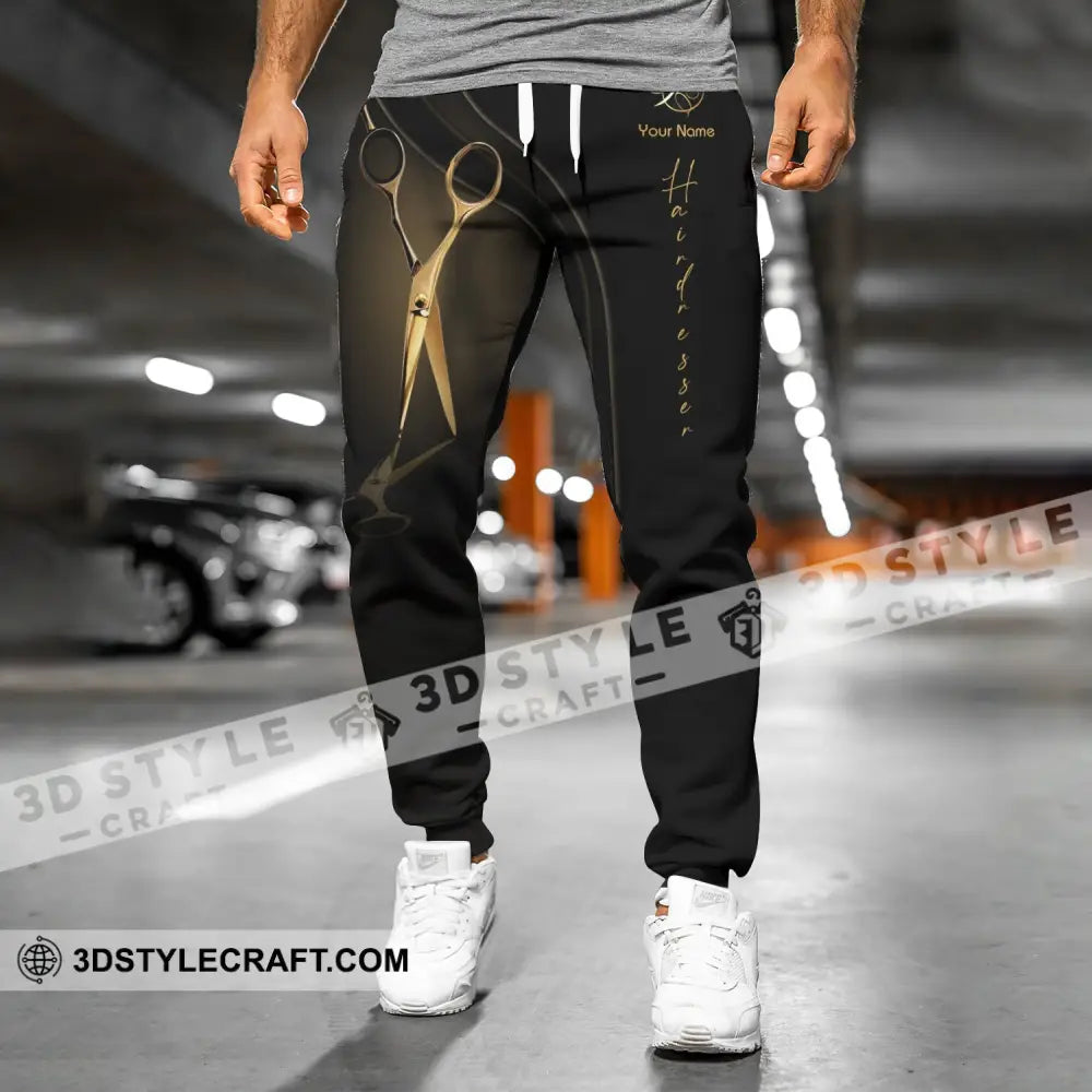 Unisex Clothing Hairdresser Jogger Pants For Hairstylists