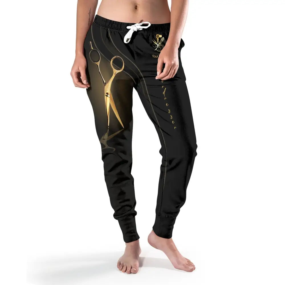 Unisex Clothing Hairdresser Jogger Pants For Hairstylists
