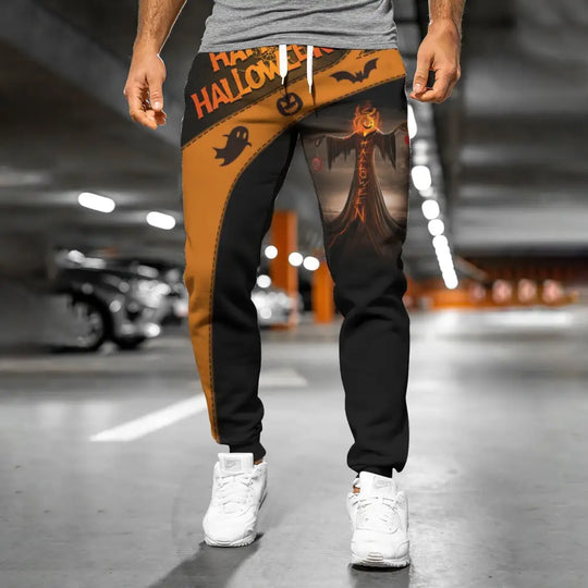 Unisex Clothing, Halloween Jogger, Halloween Sportwear, Jogger Pants For Halloween style option 3