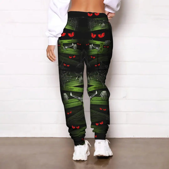 Unisex Clothing, Halloween Jogger, Halloween Sportwear, Jogger Pants For Halloween style option 2