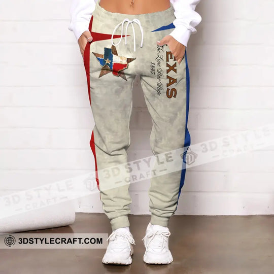Unisex Clothing, Texas Jogger, Texas Jogger Pants, Texas Cities Jogger, Texas Home Apparel style option 4