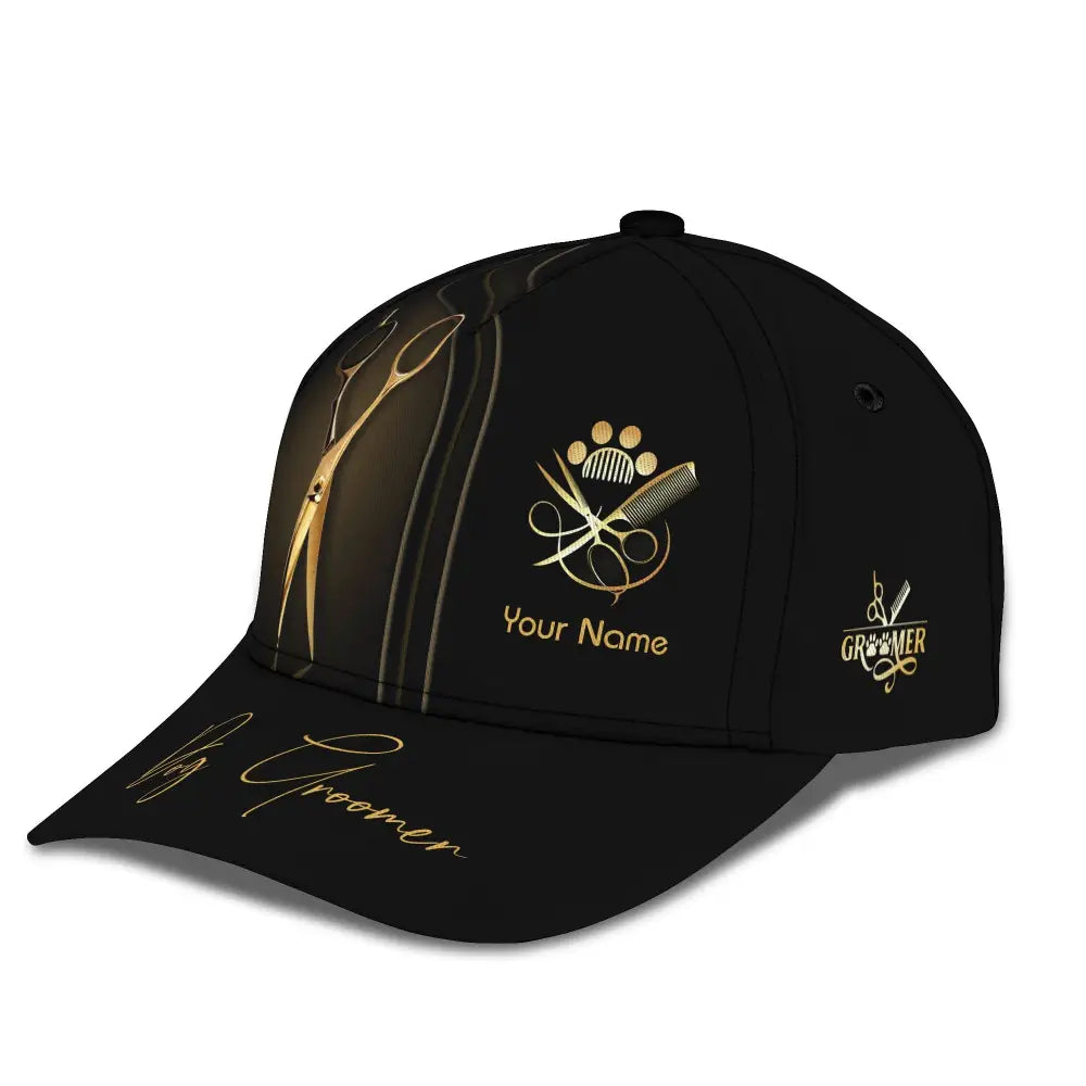 Unisex Groomer Classic Cap Hat Dog Gift T-Shirt