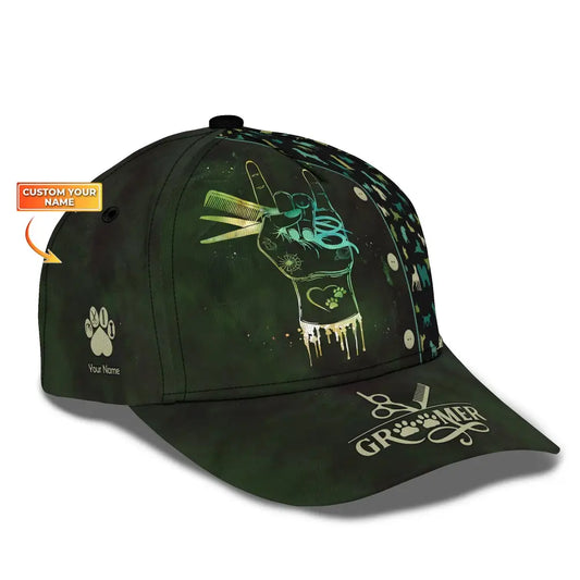 Unisex Groomer Classic Cap Hat Pet Gift T-Shirt