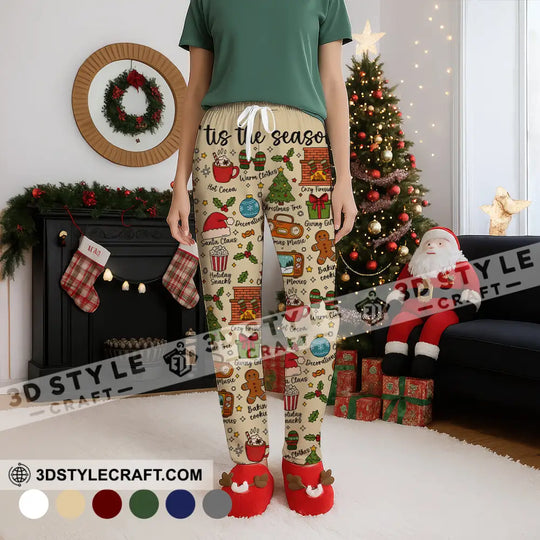 Unisex Pants - Christmas Sport Pants style option 3