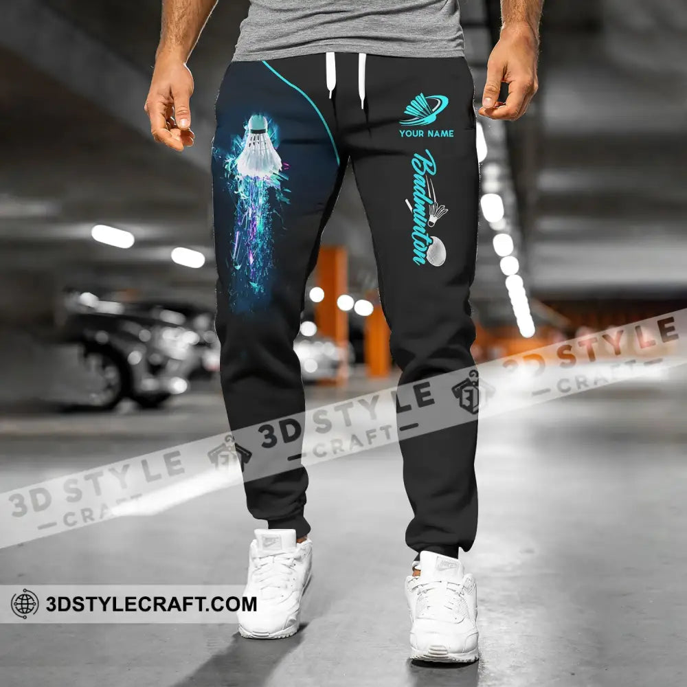 Unisex Pants Custom Badminton Jogger Gift For Lovers