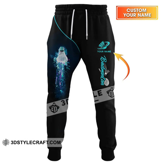 Unisex Pants Custom Badminton Jogger Gift For Lovers S