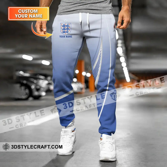 Unisex Pants - Custom Name And Number England Euro 2024 S