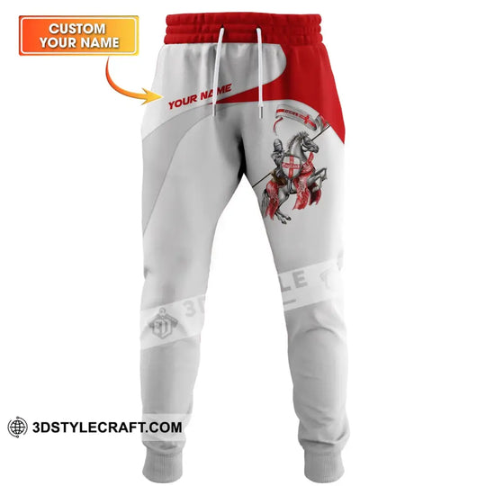 Unisex Pants - Custom Name Pants - England Horseman Pants style option 1