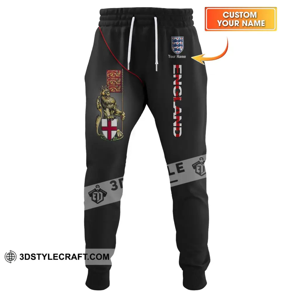 Unisex Pants - Custom Name England S