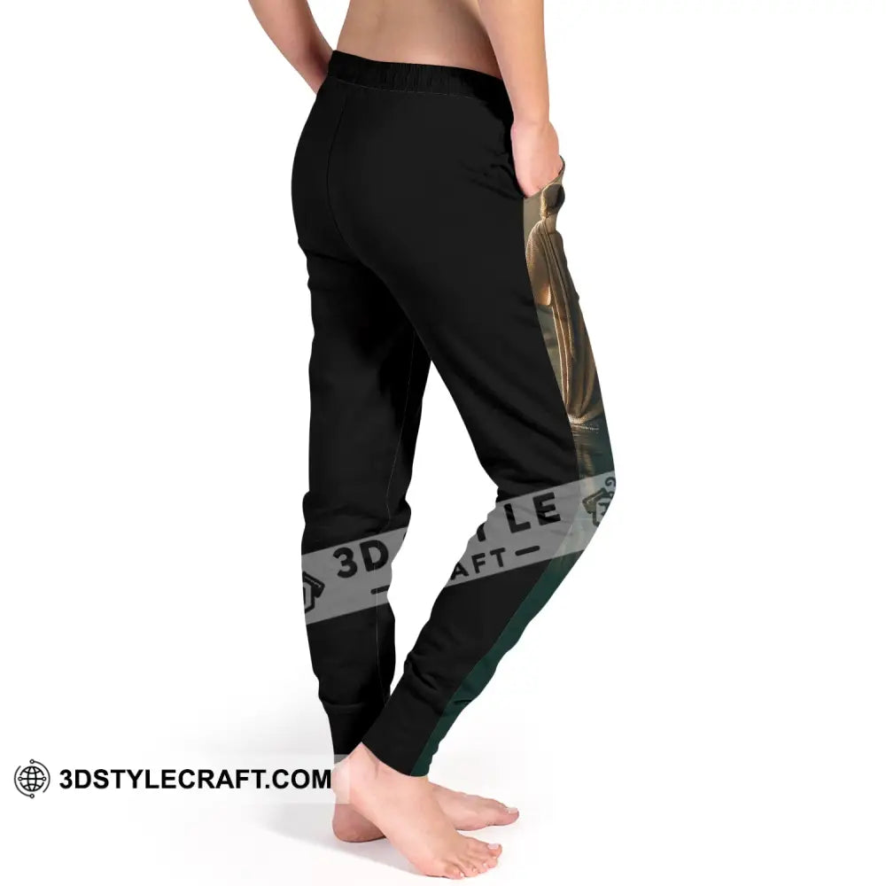 Unisex Pants Custom Name Jesus Jogger Gift For Christian