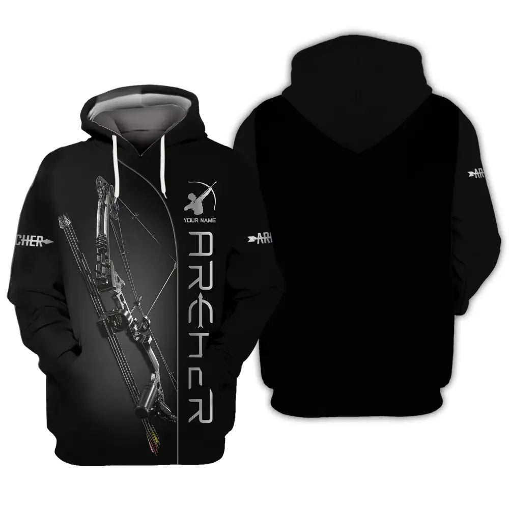 Unisex Shirt Archery T-Shirt Polo Gifts For Lovers Hoodie / S