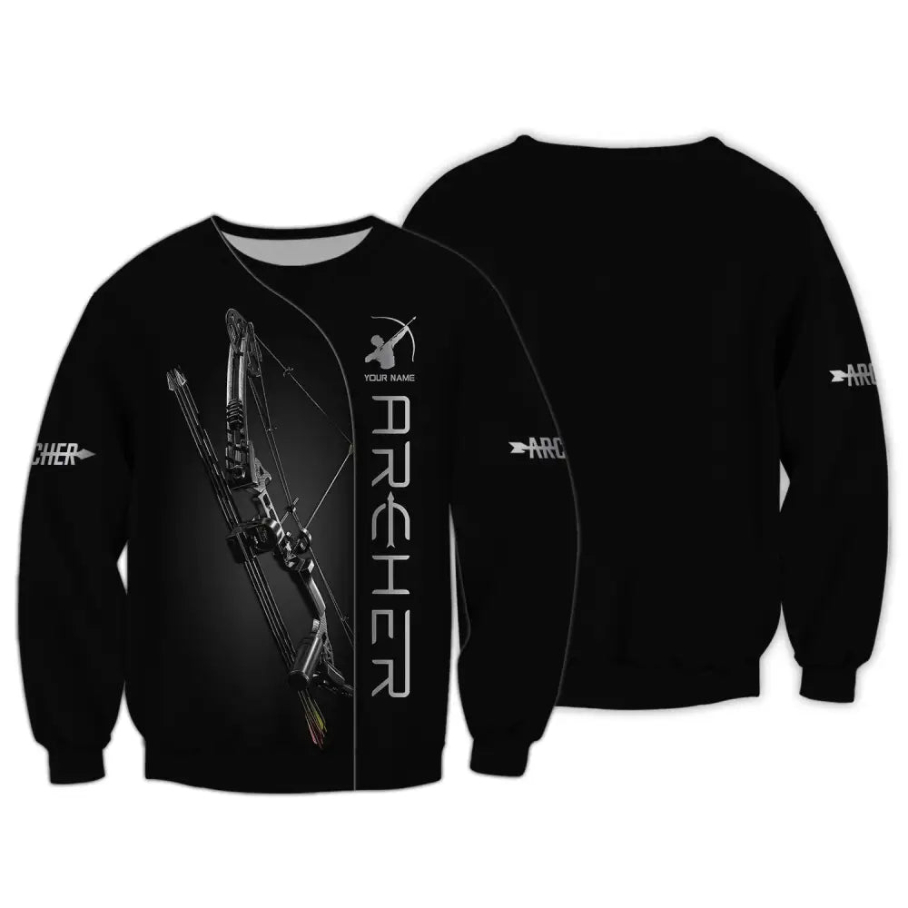 Unisex Shirt Archery T-Shirt Polo Gifts For Lovers Long Sleeve / S