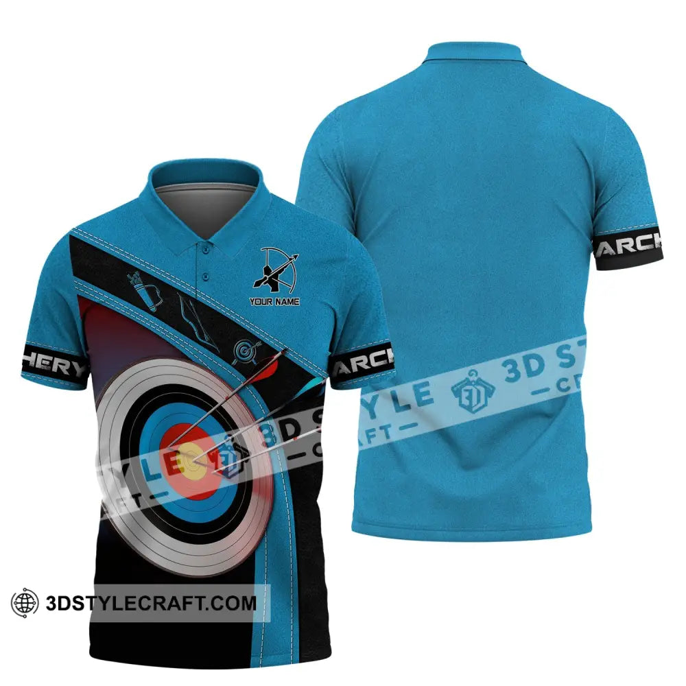 Unisex Shirt Archery T-Shirt Polo Gifts For For Lovers / S