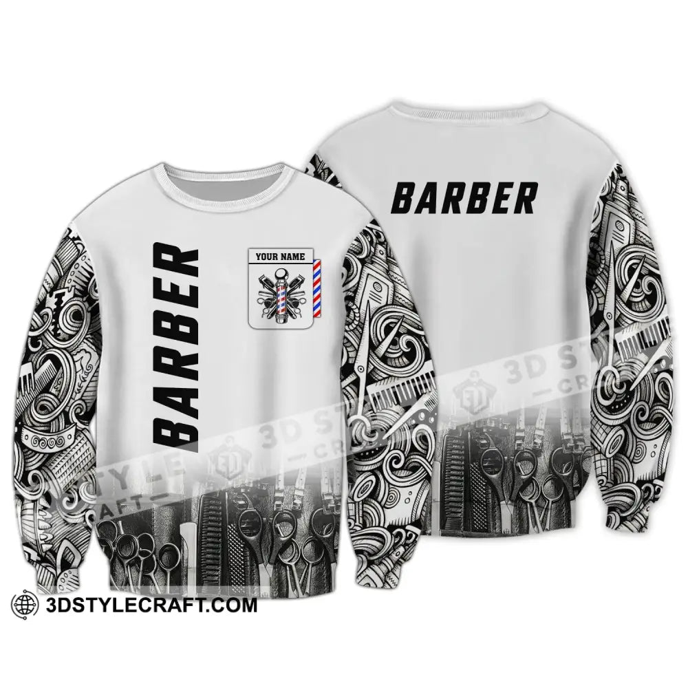 Unisex Shirt Barber For Hairstylists Long Sleeve / S T-Shirt