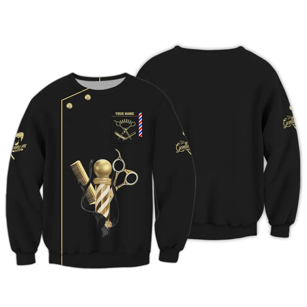 Unisex Shirt Barber For Hairstylists Long Sleeve / S T-Shirt