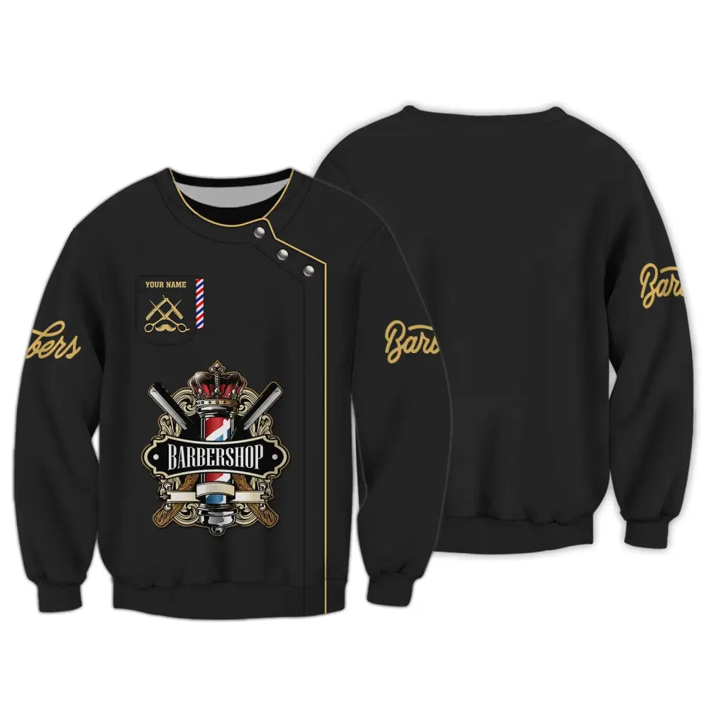 Unisex Shirt Barber For Hairstylists Long Sleeve / S T-Shirt