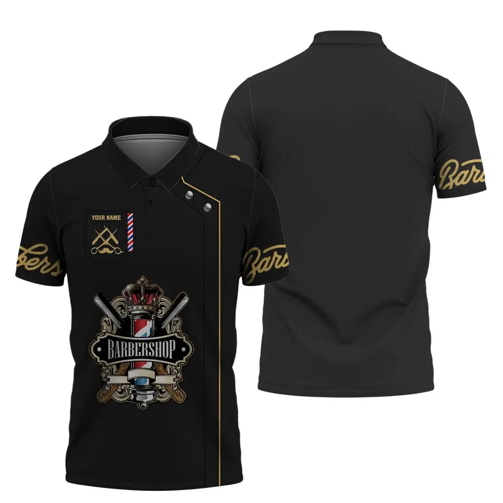 Unisex Shirt Barber For Hairstylists Polo / S T-Shirt