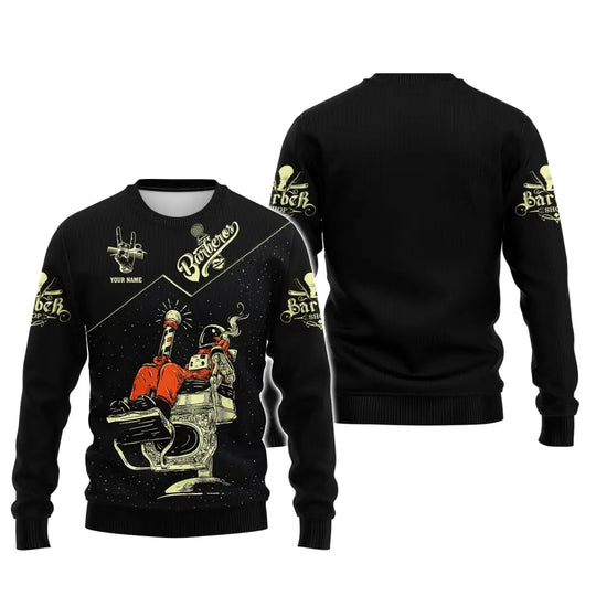 Unisex Shirt, Barber Shirt, Shirt For Hairstylists style option 4