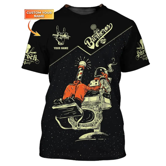 Unisex Shirt, Barber Shirt, Shirt For Hairstylists style option 1