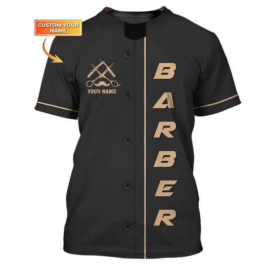 Unisex Shirt, Barber Shirt, Shirt For Hairstylists style option 1