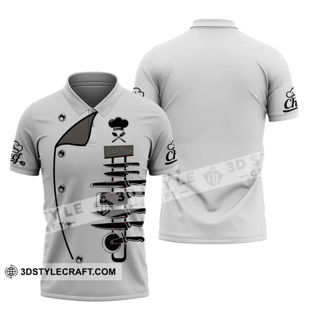 Unisex Shirt Chef Hoodie Sportwear Cooking Lovers Polo / S T-Shirt