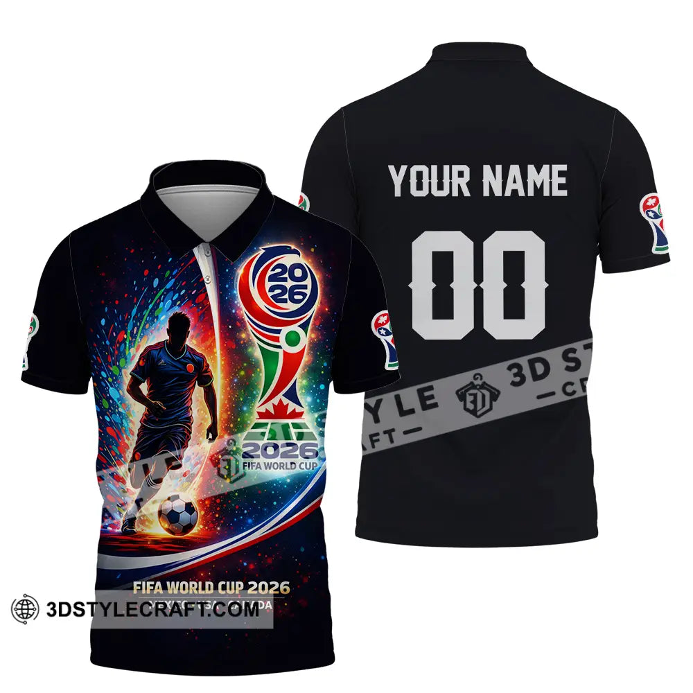 Unisex Shirt - Custom 2026 World Cup 3D Shirt Polo Shirt / S T-shirt