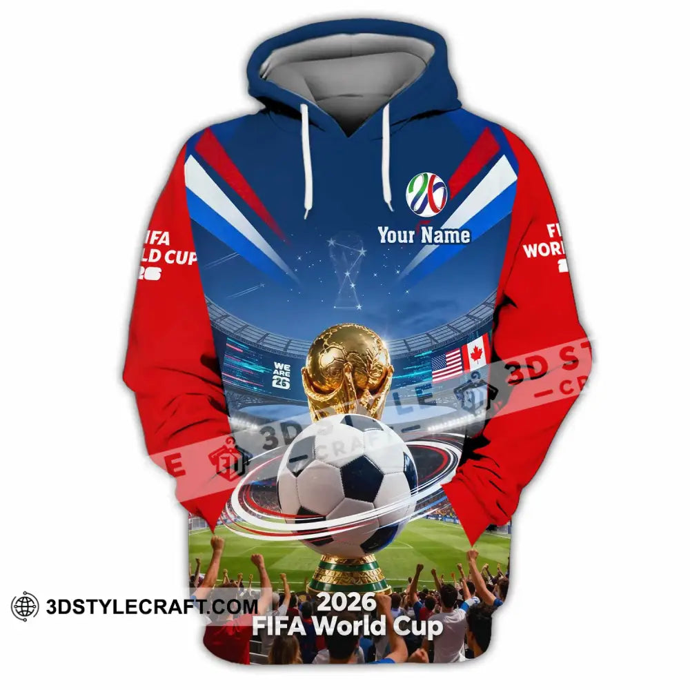 Unisex Shirt - Custom World Cup 2026 3D Shirt Hoodie / S T-shirt