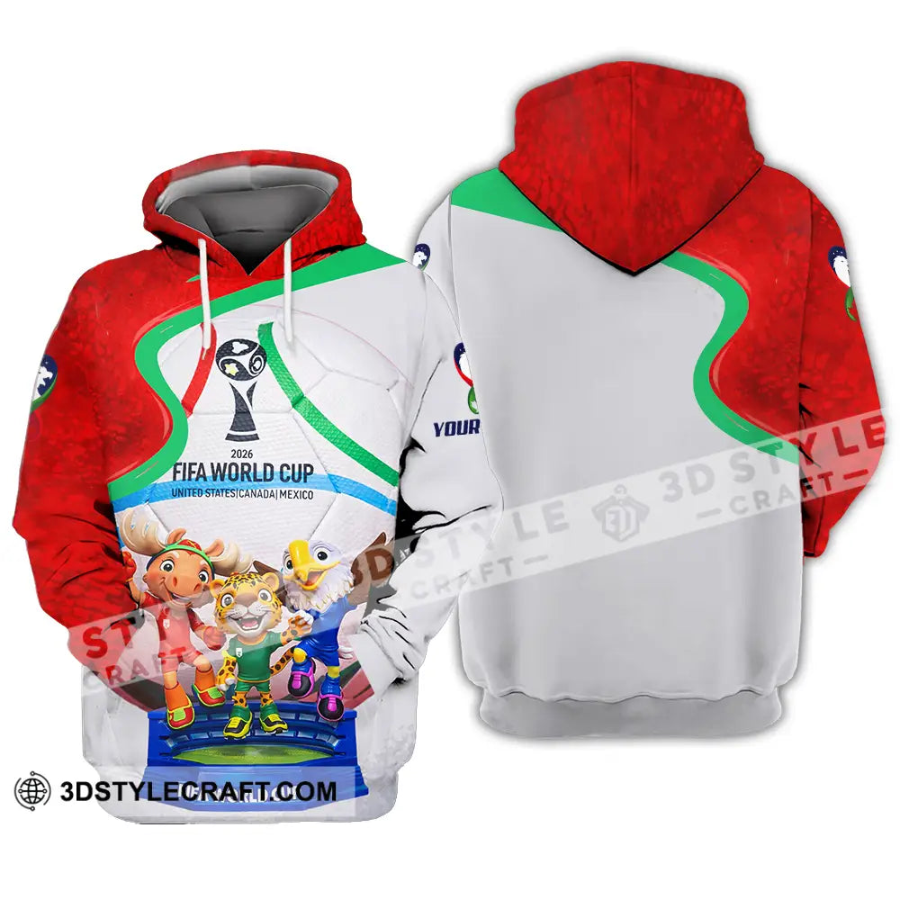 Unisex Shirt - Custom World Cup 2026 3D Shirt Hoodie / S T-shirt