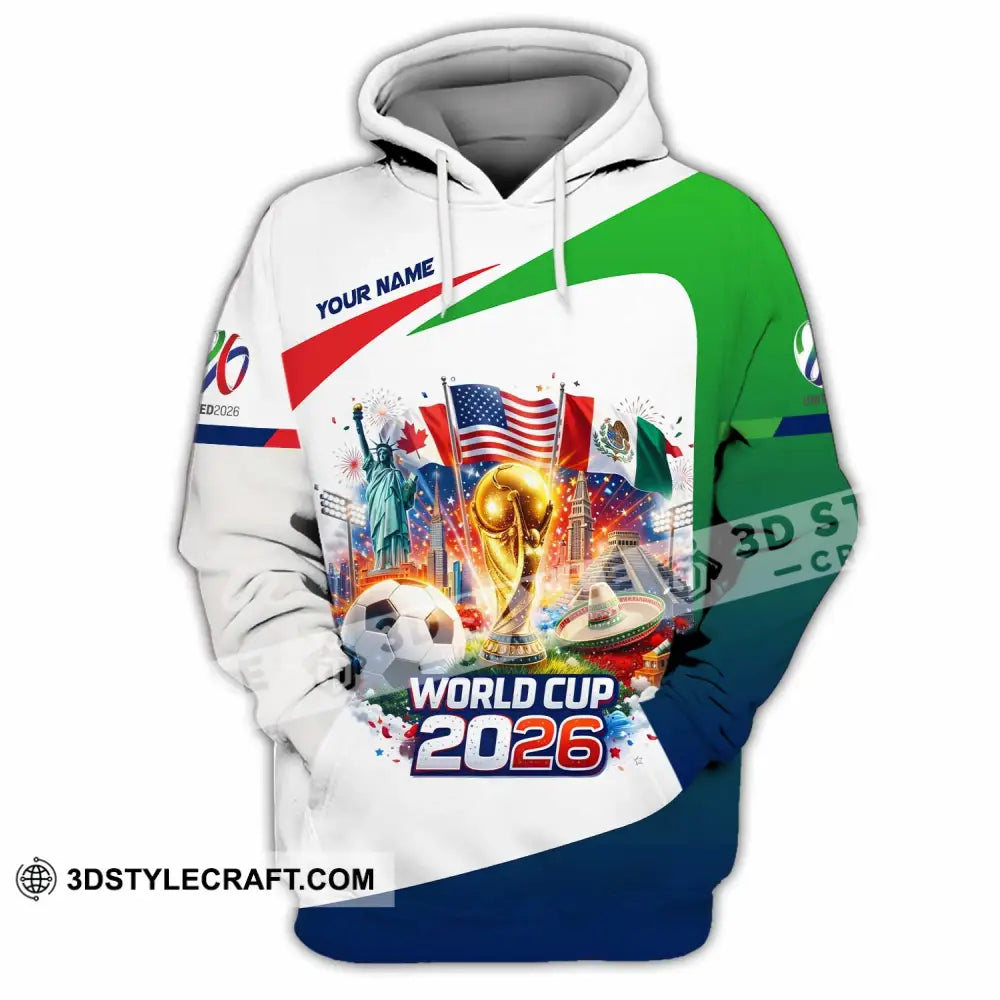 Unisex Shirt - Custom World Cup 2026 3D Shirt Hoodie / S T-shirt