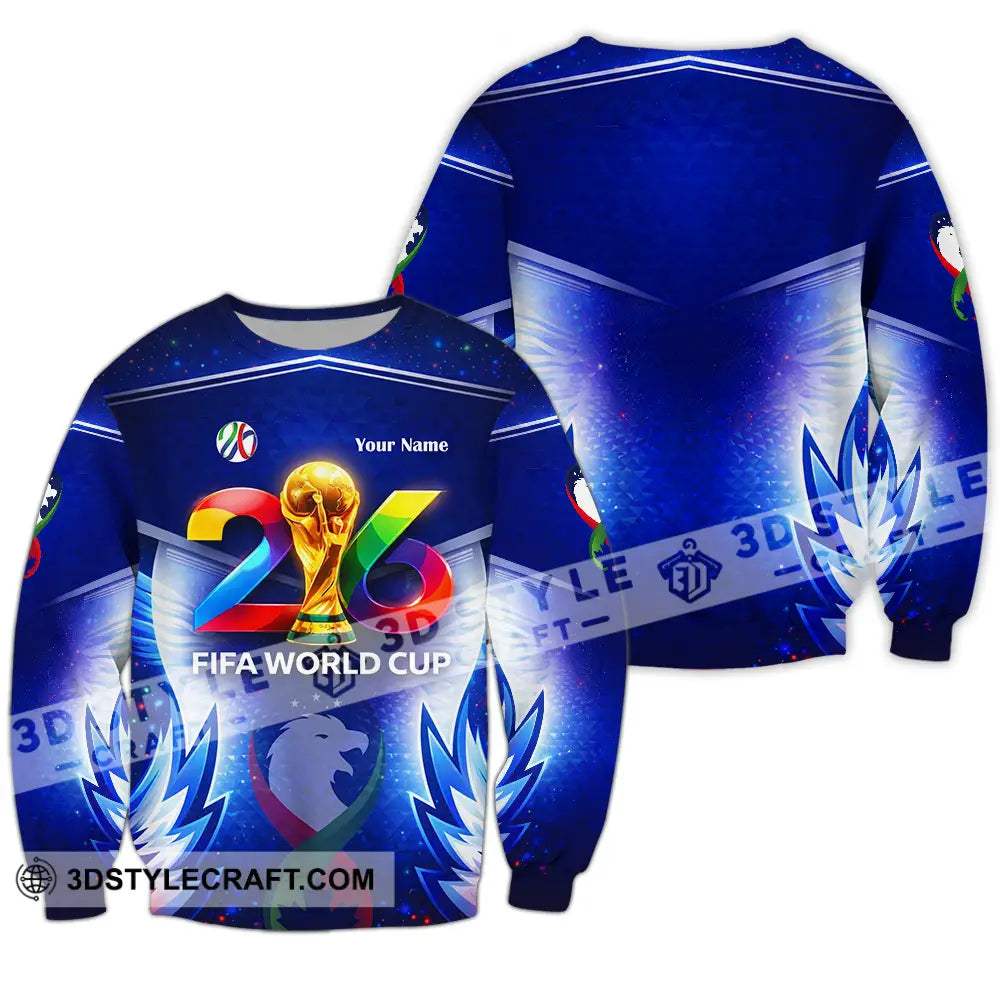 Unisex Shirt - Custom World Cup 2026 3D Shirt Long Sleeve / S T-shirt