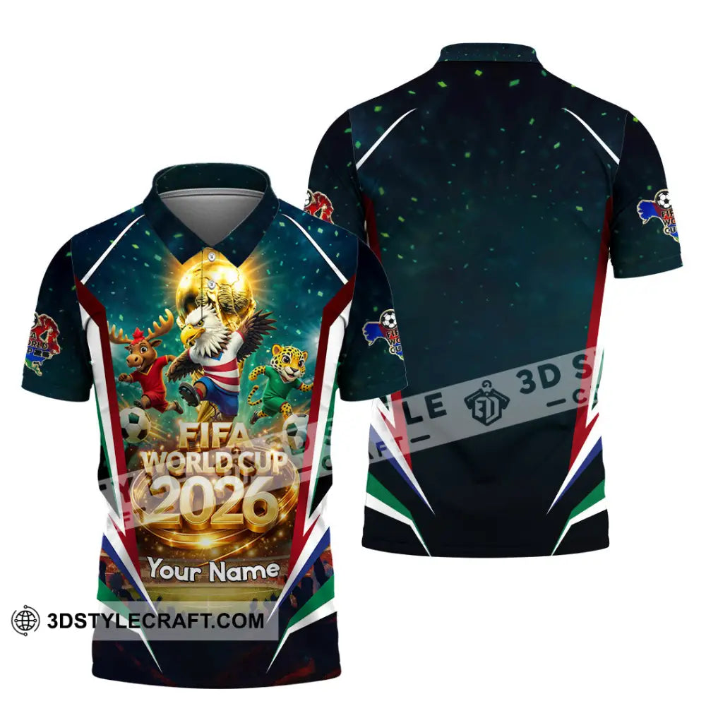 Unisex Shirt - Custom World Cup 2026 3D Shirt Polo Shirt / S T-shirt