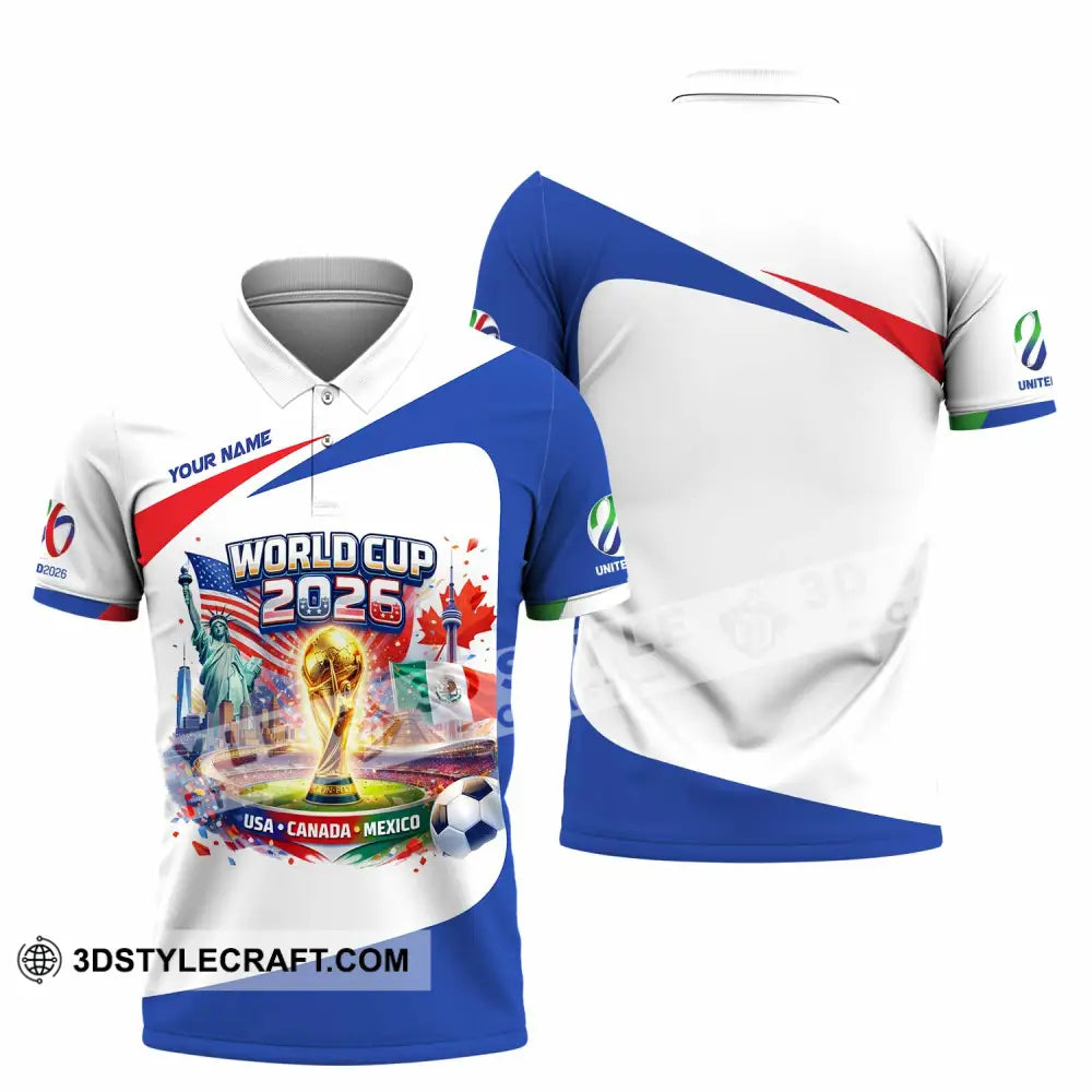 Unisex Shirt - Custom World Cup 2026 3D Shirt Polo Shirt / S T-shirt