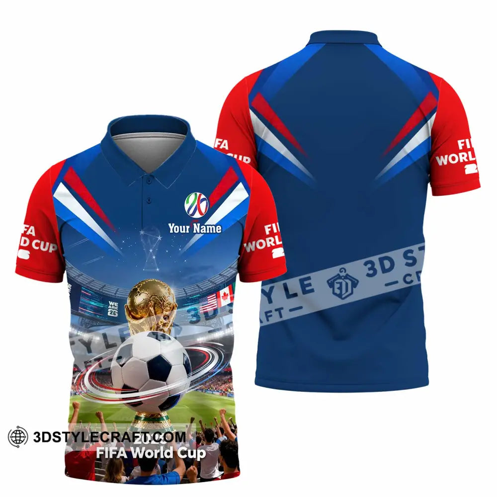 Unisex Shirt - Custom World Cup 2026 3D Shirt Polo Shirt / S T-shirt
