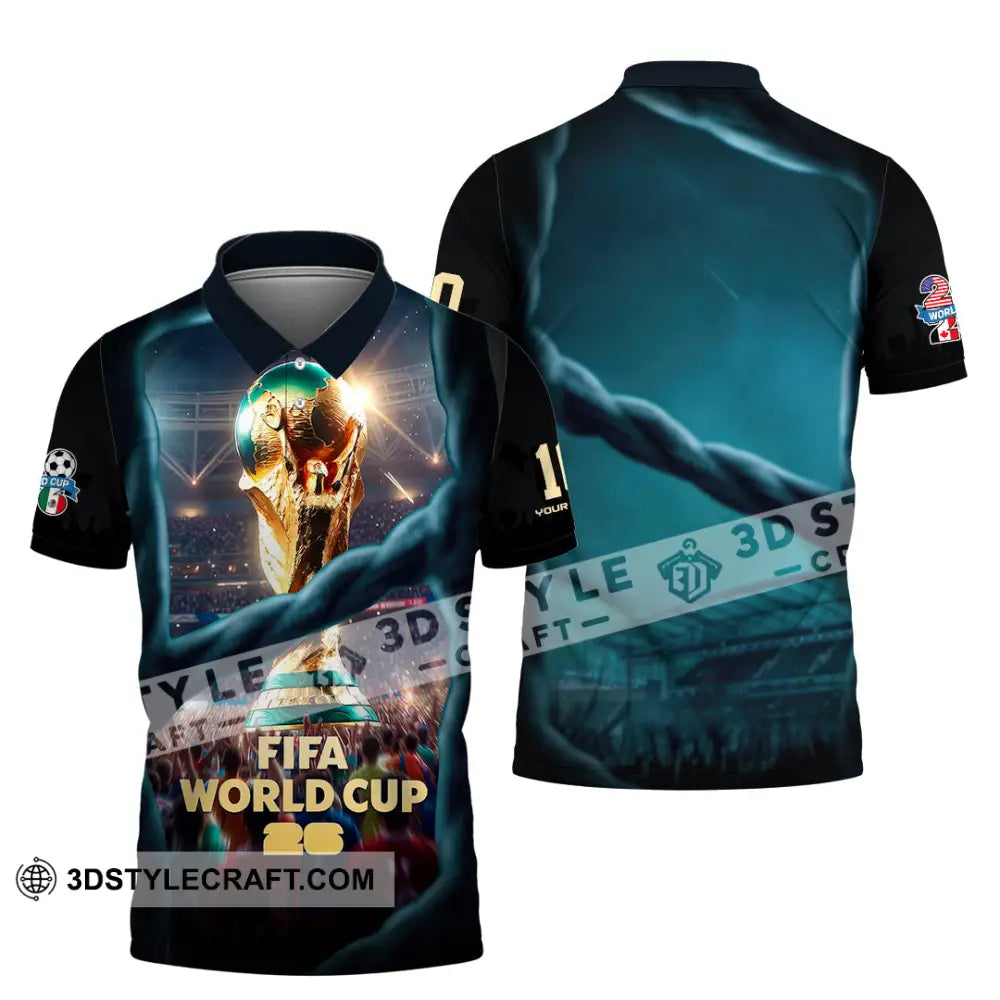 Unisex Shirt - Custom World Cup 2026 3D Shirt Polo Shirt / S T-shirt