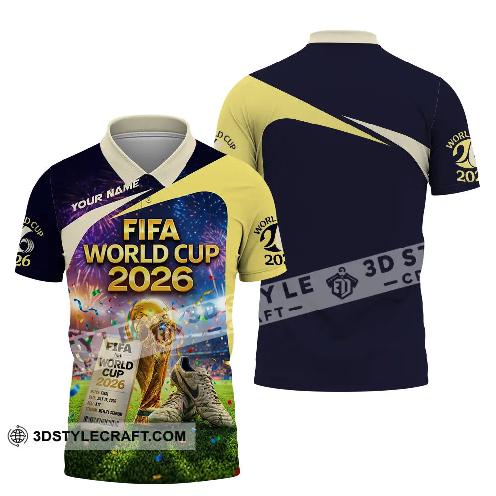 Unisex Shirt - Custom World Cup 2026 3D Shirt Polo Shirt / S T-shirt