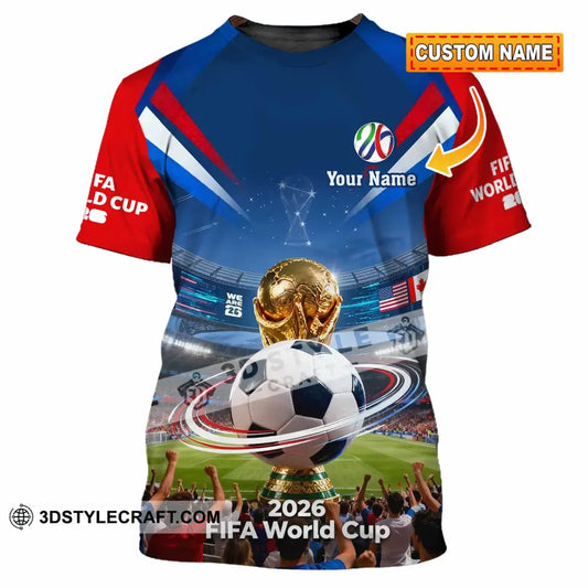 Unisex Shirt - Custom World Cup 2026 3D Shirt T-shirt