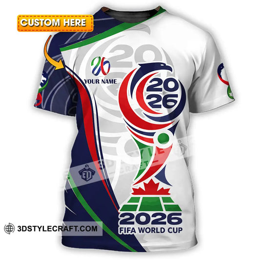 Unisex Shirt - Custom World Cup 2026 3D Shirt T-shirt