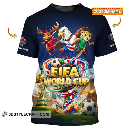 Unisex Shirt - Custom World Cup 2026 3D Shirt T-shirt