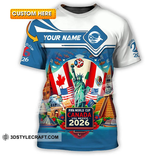Unisex Shirt - Custom World Cup 2026 3D Shirt T-shirt