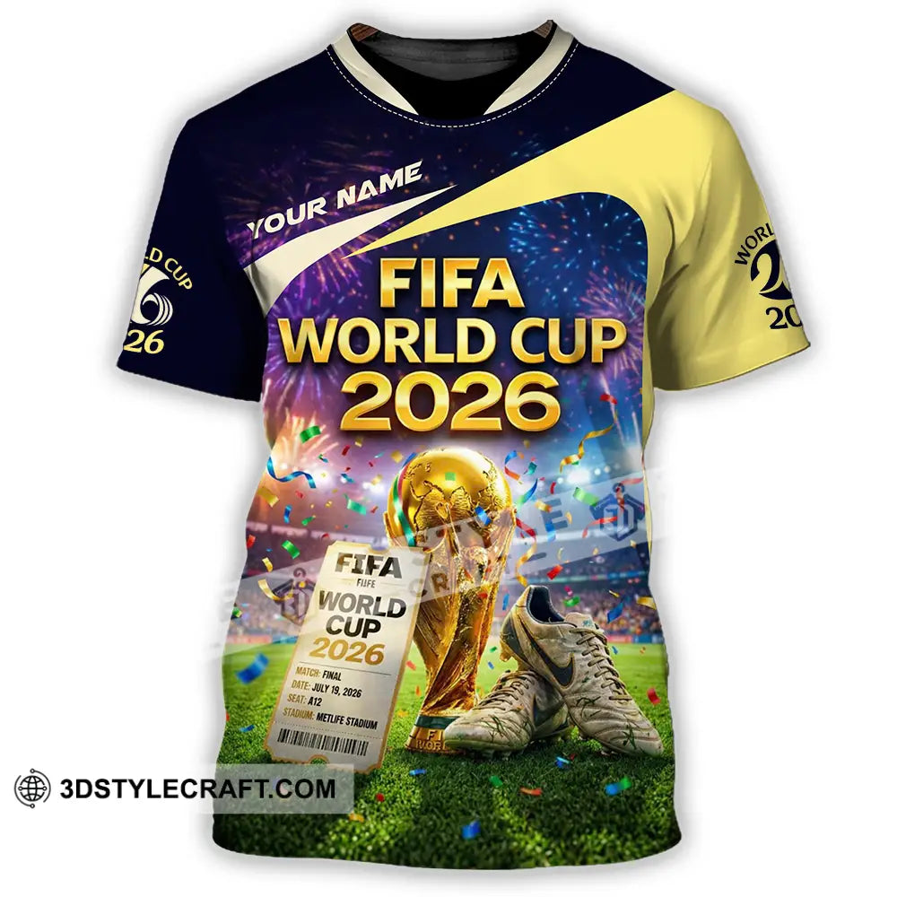 Unisex Shirt - Custom World Cup 2026 3D Shirt T-Shirt / S T-shirt