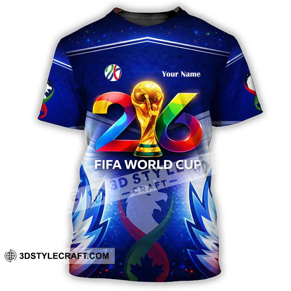 Unisex Shirt - Custom World Cup 2026 3D Shirt T-Shirt / S T-shirt