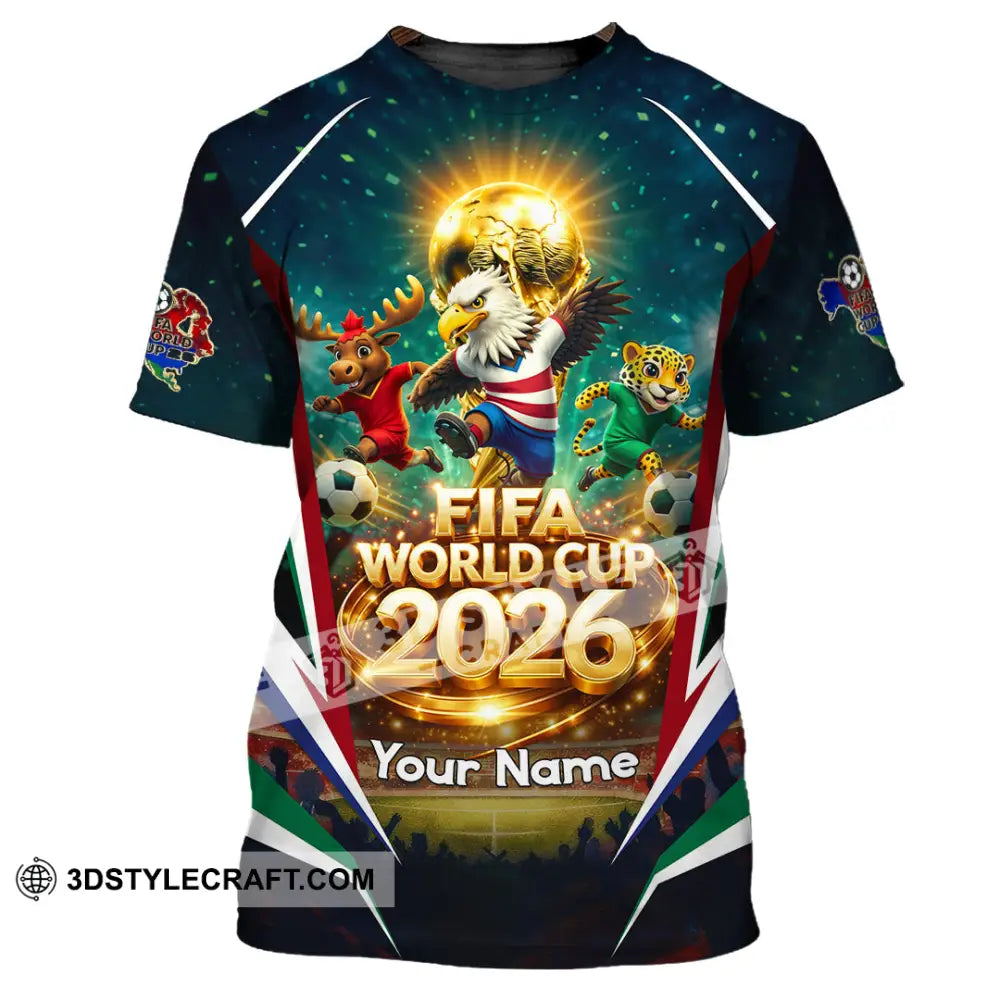 Unisex Shirt - Custom World Cup 2026 3D Shirt T-Shirt / S T-shirt