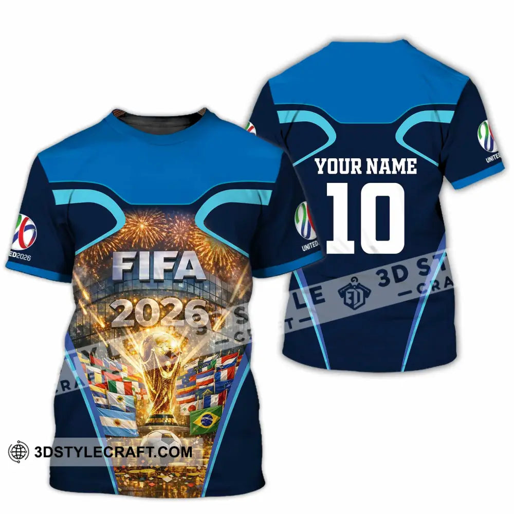 Unisex Shirt - Custom Fifa World Cup 2026 3D Shirt T-Shirt / S T-shirt