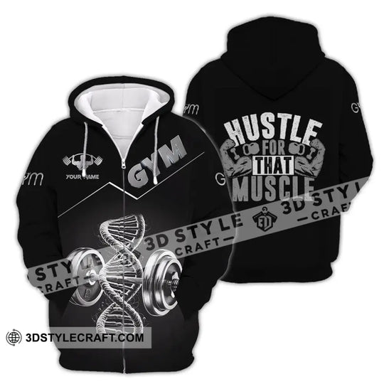 Unisex Shirt - Custom ADN Gym Lover Shirt style option 2