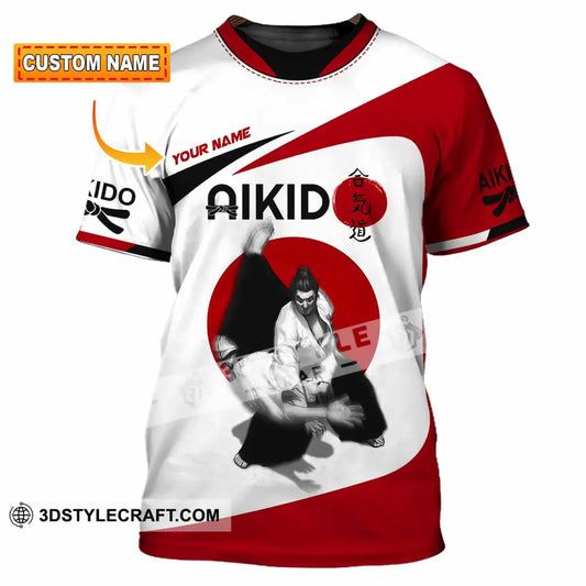 Unisex Shirt - Custom Aikido 3D Shirt T-shirt