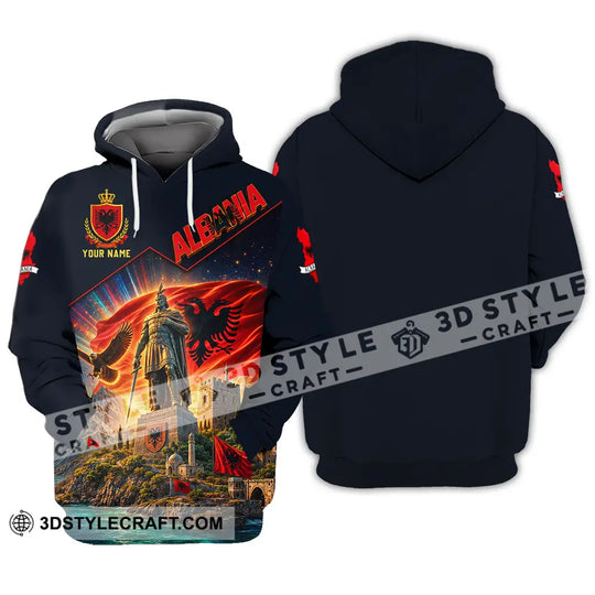 Unisex Shirt - Custom Albania Shirt style option 3